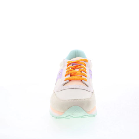 Saucony Jazz Triple S60530-51 Womens Beige Suede Lifestyle Sneakers Shoes