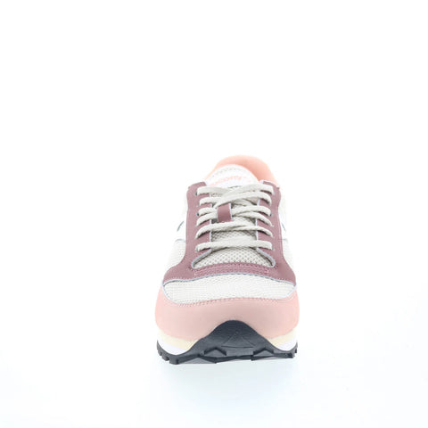 Saucony Jazz Triple S60776-2 Womens Gray Leather Lifestyle Sneakers Shoes