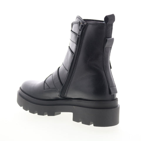 Fly London Jeda JEDA817FLY-000 Womens Black Leather Casual Dress Boots