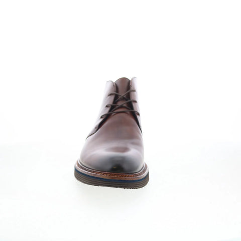 Johnston & Murphy Jenson 24-6626 Mens Brown Leather Lace Up Chukkas Boots
