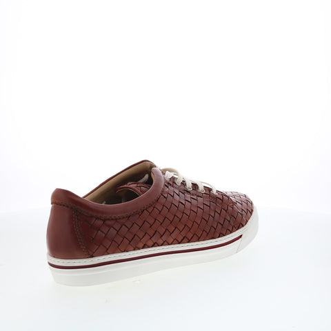 Robert Zur Jesse True Glove Mens Brown Leather Lace Up Lifestyle Sneakers Shoes