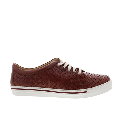 Robert Zur Jesse True Glove Mens Brown Leather Lace Up Lifestyle Sneakers Shoes