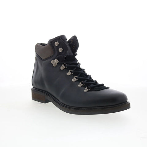 Pajar Jessy 55293 Mens Black Leather Lace Up Ankle Boots