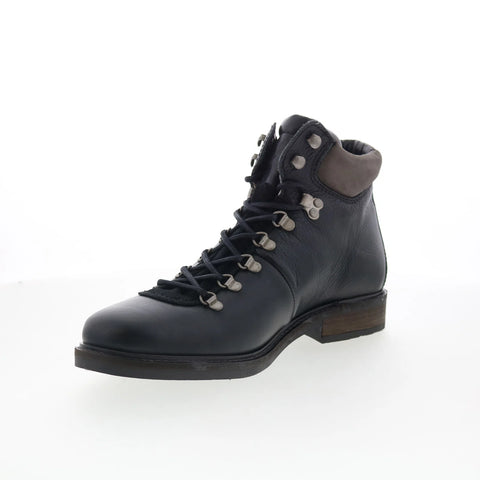 Pajar Jessy 55293 Mens Black Leather Lace Up Ankle Boots