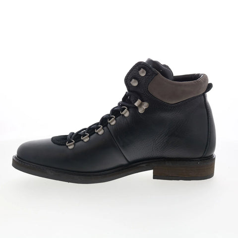 Pajar Jessy 55293 Mens Black Leather Lace Up Ankle Boots