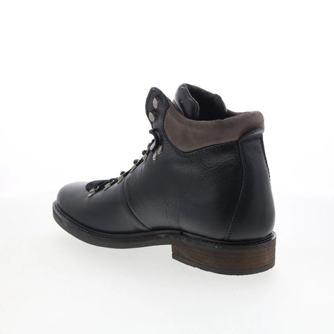 Pajar Jessy 55293 Mens Black Leather Lace Up Ankle Boots