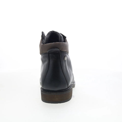 Pajar Jessy 55293 Mens Black Leather Lace Up Ankle Boots