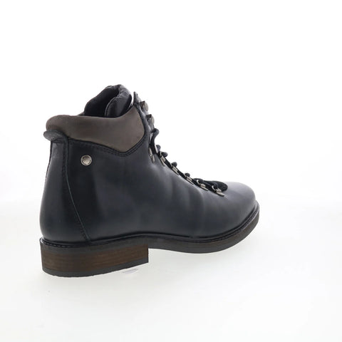 Pajar Jessy 55293 Mens Black Leather Lace Up Ankle Boots