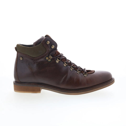 Pajar Jessy 55299 Mens Brown Leather Lace Up Ankle Boots