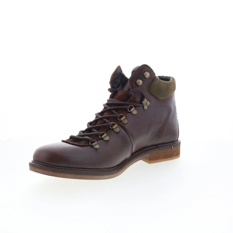 Pajar Jessy 55299 Mens Brown Leather Lace Up Ankle Boots