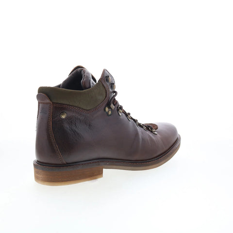 Pajar Jessy 55299 Mens Brown Leather Lace Up Ankle Boots