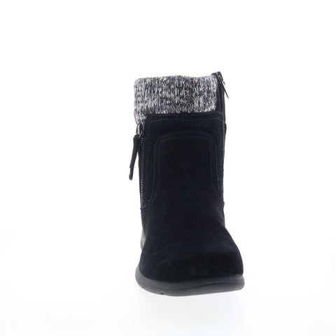Easy Spirit Jetty SEJETTY Womens Black Suede Casual Dress Boots
