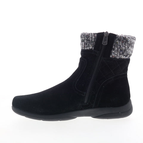 Easy Spirit Jetty SEJETTY Womens Black Suede Casual Dress Boots