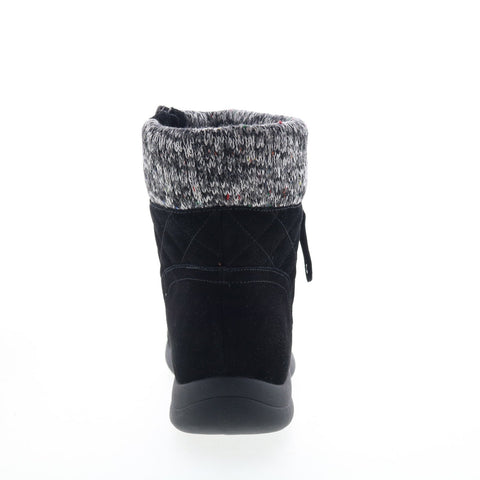 Easy Spirit Jetty SEJETTY Womens Black Suede Casual Dress Boots