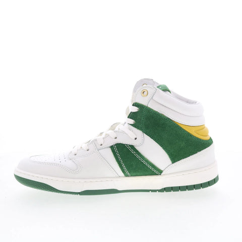 Greats JMZ Hightop JMZH01SG-308 Mens White Leather Lifestyle Sneakers Shoes