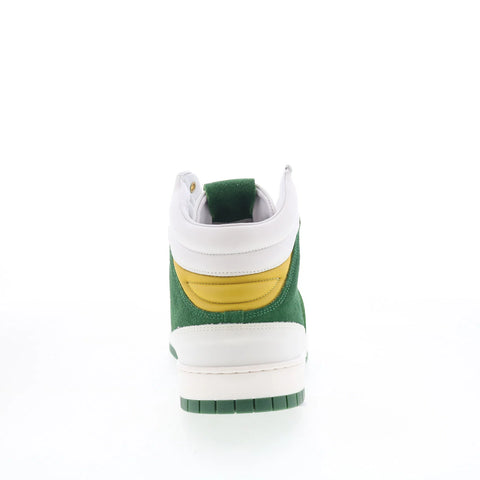 Greats JMZ Hightop JMZH01SG-308 Mens White Leather Lifestyle Sneakers Shoes