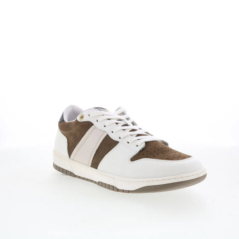 Greats JMZ JMZL01SG-271 Mens Brown Leather Lace Up Lifestyle Sneakers Shoes