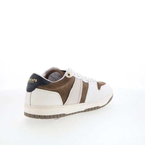 Greats JMZ JMZL01SG-271 Mens Brown Leather Lace Up Lifestyle Sneakers Shoes