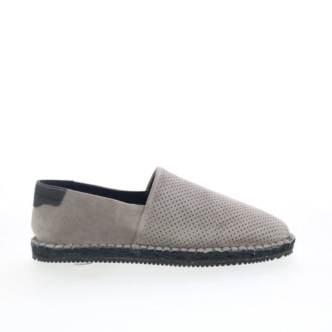 Greats Jones Espadrille JONE01SG-EY4 Mens Gray Loafers & Slip Ons Casual Shoes