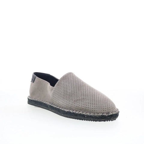 Greats Jones Espadrille JONE01SG-EY4 Mens Gray Loafers & Slip Ons Casual Shoes