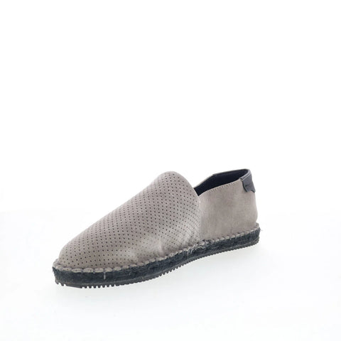 Greats Jones Espadrille JONE01SG-EY4 Mens Gray Loafers & Slip Ons Casual Shoes