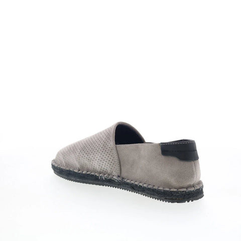 Greats Jones Espadrille JONE01SG-EY4 Mens Gray Loafers & Slip Ons Casual Shoes