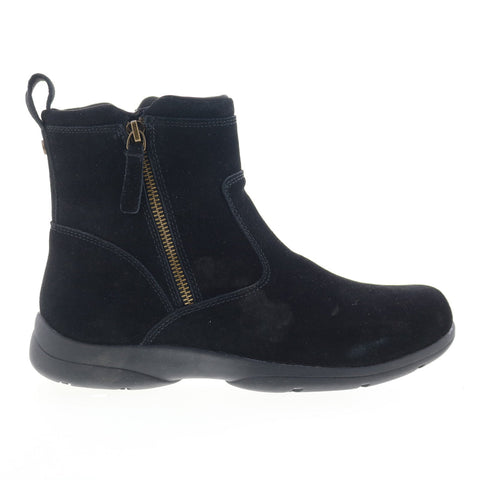 Easy Spirit Jonni SEJONNI Womens Black Wide Suede Casual Dress Boots
