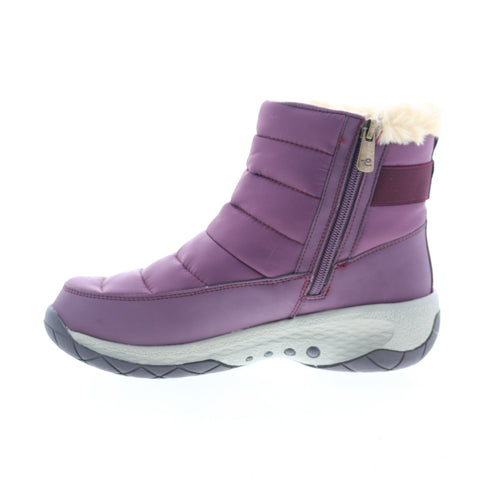 Easy Spirit Jorneon 2 SEJORNEON2 Womens Purple Canvas Casual Dress Boots