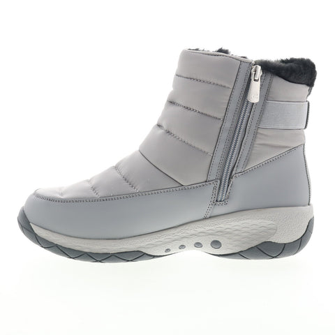 Easy Spirit Jorneon 2 SEJORNEON2 Womens Gray Wide Canvas Casual Dress Boots