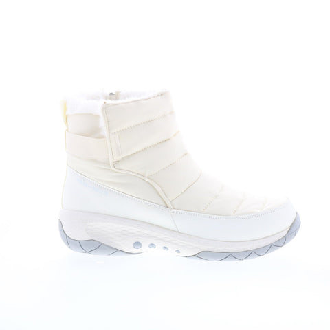Easy Spirit Jorneon 2 SEJORNEON2 Womens White Wide Canvas Casual Dress Boots