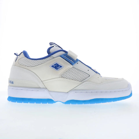 DC Js1 Upper Lea ADYS100796-WBL Mens White Skate Inspired Sneakers Shoes