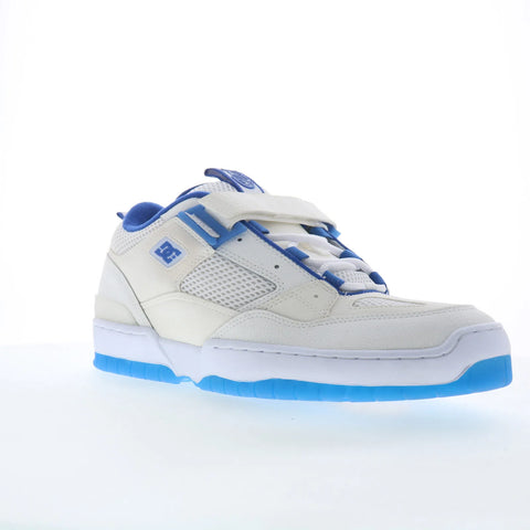 DC Js1 Upper Lea ADYS100796-WBL Mens White Skate Inspired Sneakers Shoes