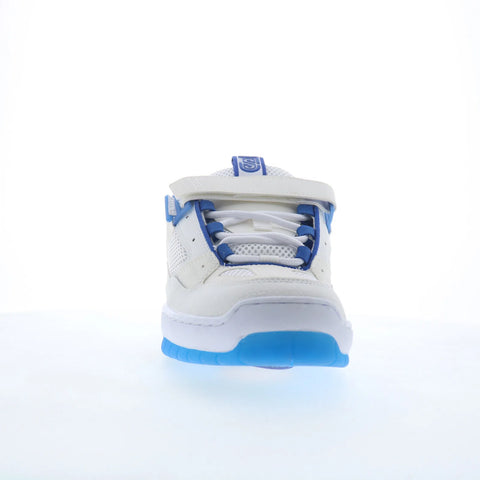 DC Js1 Upper Lea ADYS100796-WBL Mens White Skate Inspired Sneakers Shoes