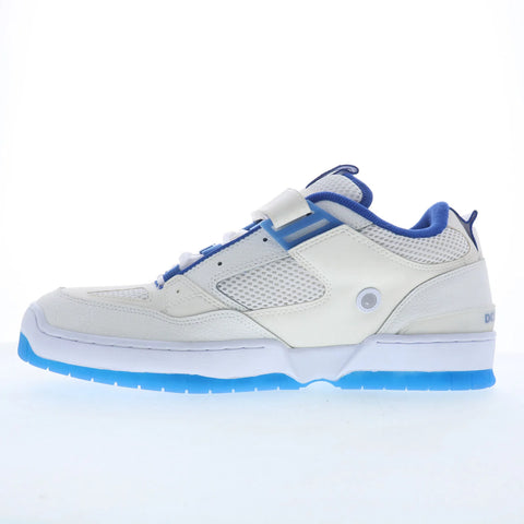 DC Js1 Upper Lea ADYS100796-WBL Mens White Skate Inspired Sneakers Shoes