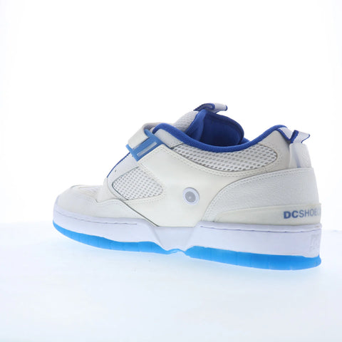 DC Js1 Upper Lea ADYS100796-WBL Mens White Skate Inspired Sneakers Shoes