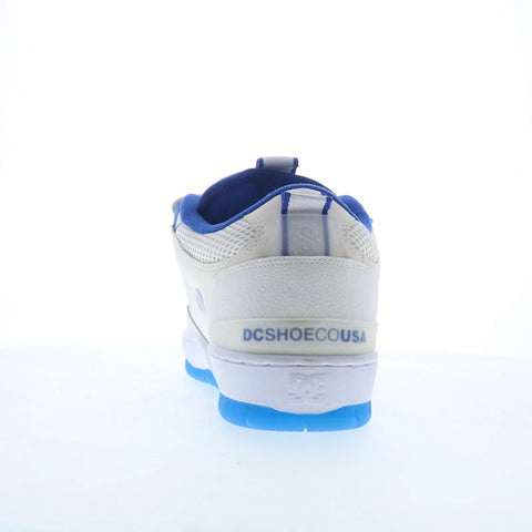 DC Js1 Upper Lea ADYS100796-WBL Mens White Skate Inspired Sneakers Shoes