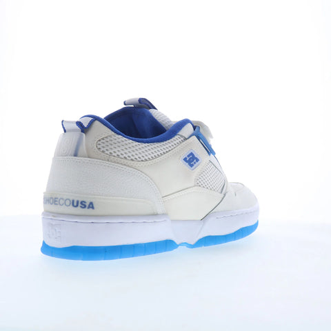 DC Js1 Upper Lea ADYS100796-WBL Mens White Skate Inspired Sneakers Shoes