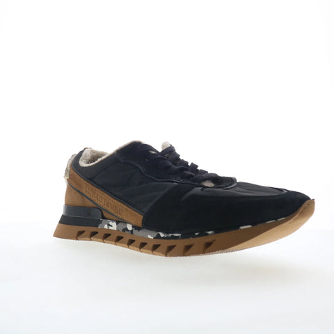 A.S. 98 Julian Mens Black Canvas Lace Up Lifestyle Sneakers Shoes