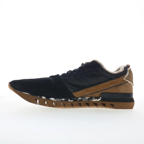 A.S. 98 Julian Mens Black Canvas Lace Up Lifestyle Sneakers Shoes