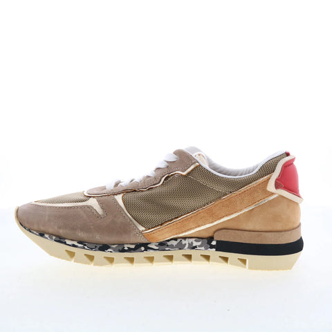 A.S. 98 Julian Mens Brown Suede Lace Up Lifestyle Sneakers Shoes