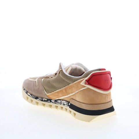 A.S. 98 Julian Mens Brown Suede Lace Up Lifestyle Sneakers Shoes
