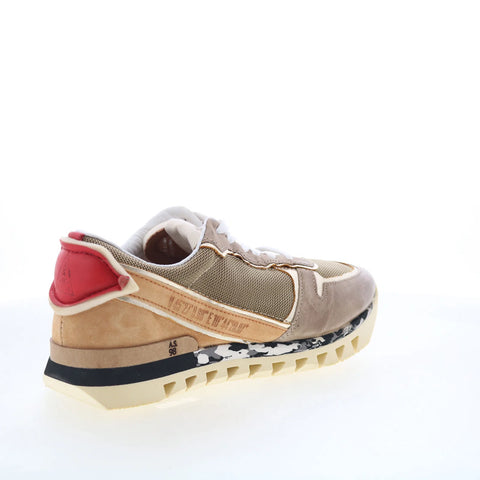 A.S. 98 Julian Mens Brown Suede Lace Up Lifestyle Sneakers Shoes