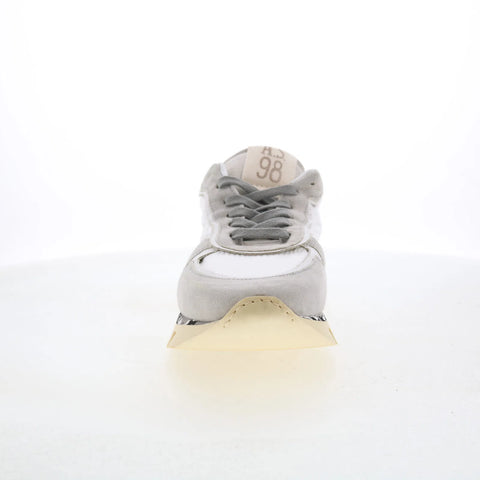 A.S. 98 Julian Mens White Leather Lace Up Lifestyle Sneakers Shoes