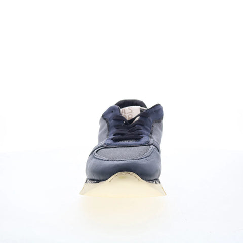 A.S. 98 Julian Mens Blue Mesh Lace Up Lifestyle Sneakers Shoes