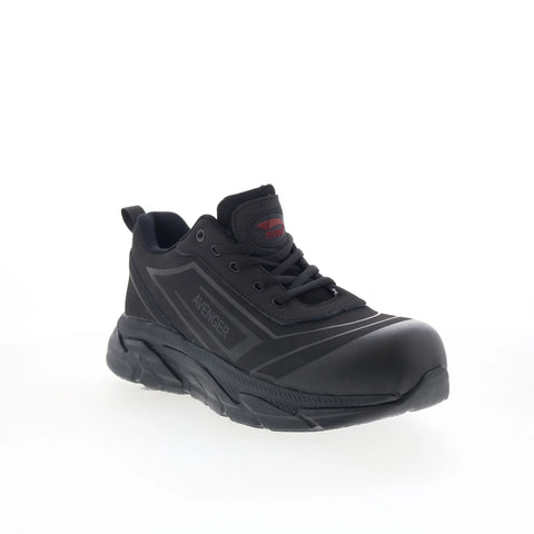 Avenger K4 Oxford Composite Toe EH A767 Mens Black Wide Work & Safety Shoes