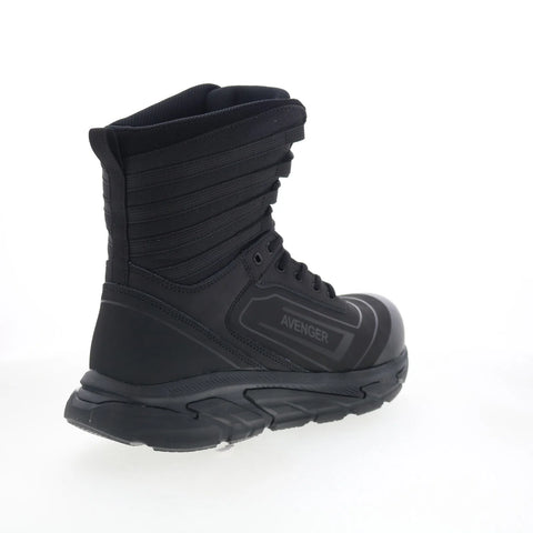 Avenger K4 Tall Boot Composite Toe EH Mens Black Wide Work & Safety Boots