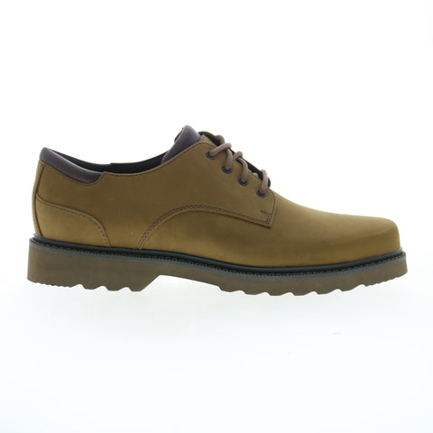 Rockport Northfield Waterproof Mens Brown Narrow Oxfords Plain Toe Shoes