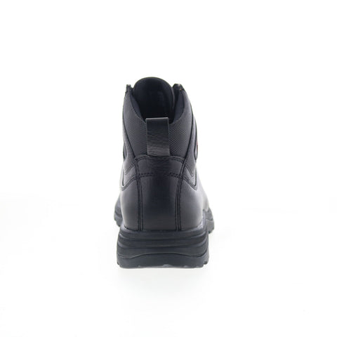 Rockport Elkhart K70652 Mens Black Leather Lace Up Casual Dress Boots