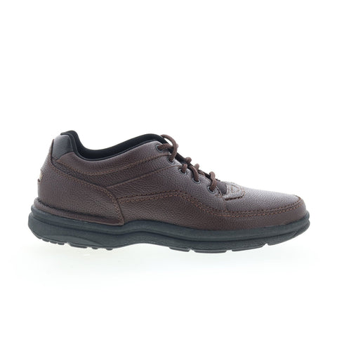 Rockport World Tour Classic Mens Brown Extra Wide Lifetsyle Sneakers Shoes