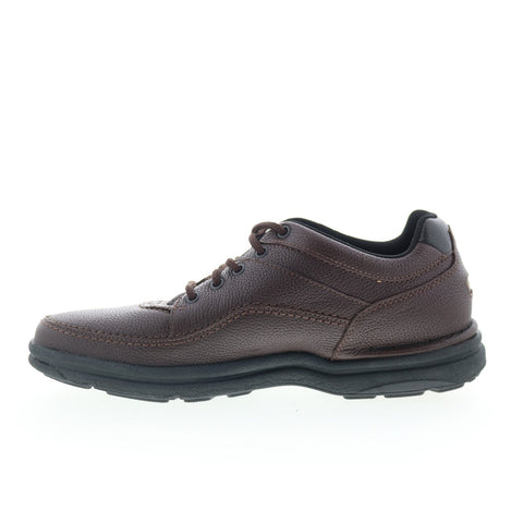 Rockport World Tour Classic Mens Brown Extra Wide Lifetsyle Sneakers Shoes